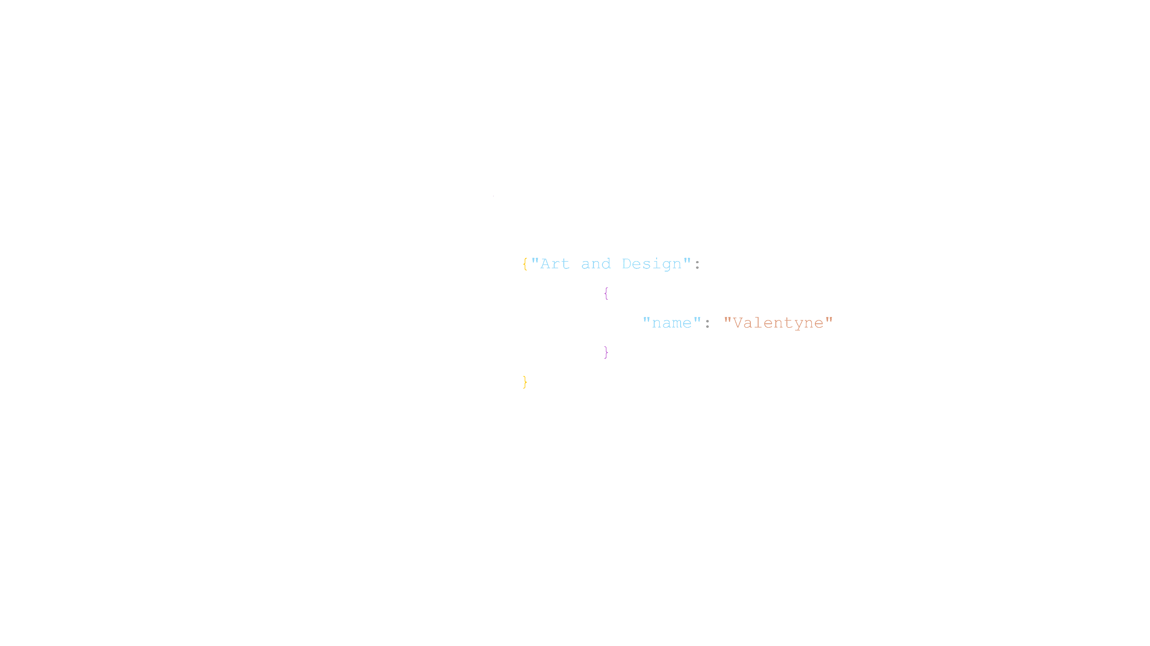 Valentyne Studio code decoration